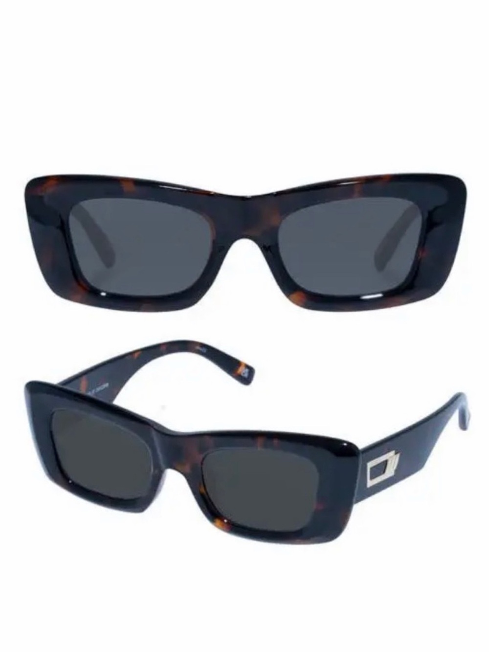 Le Specs Dopamine Sunglasses in Tort, NEW